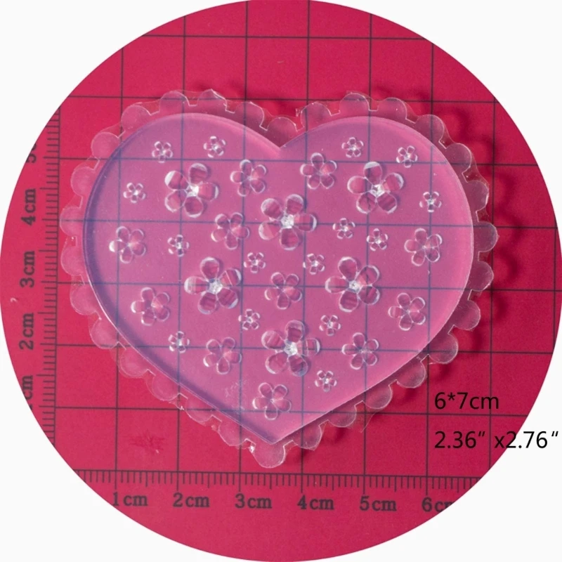 Molde silicona para decoración uñas, molde para tallado polvo cristal, herramienta artística para uñas tallada