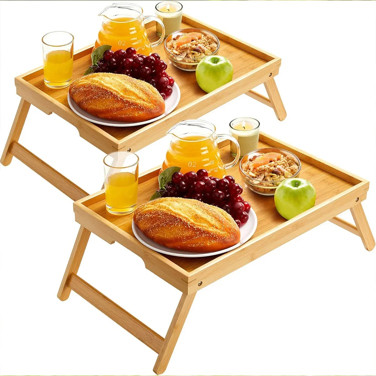 DurableNanzhu Bed Mini Laptop Computer Table Foldable Lazy Study Small Fresh Wooden Computer Table