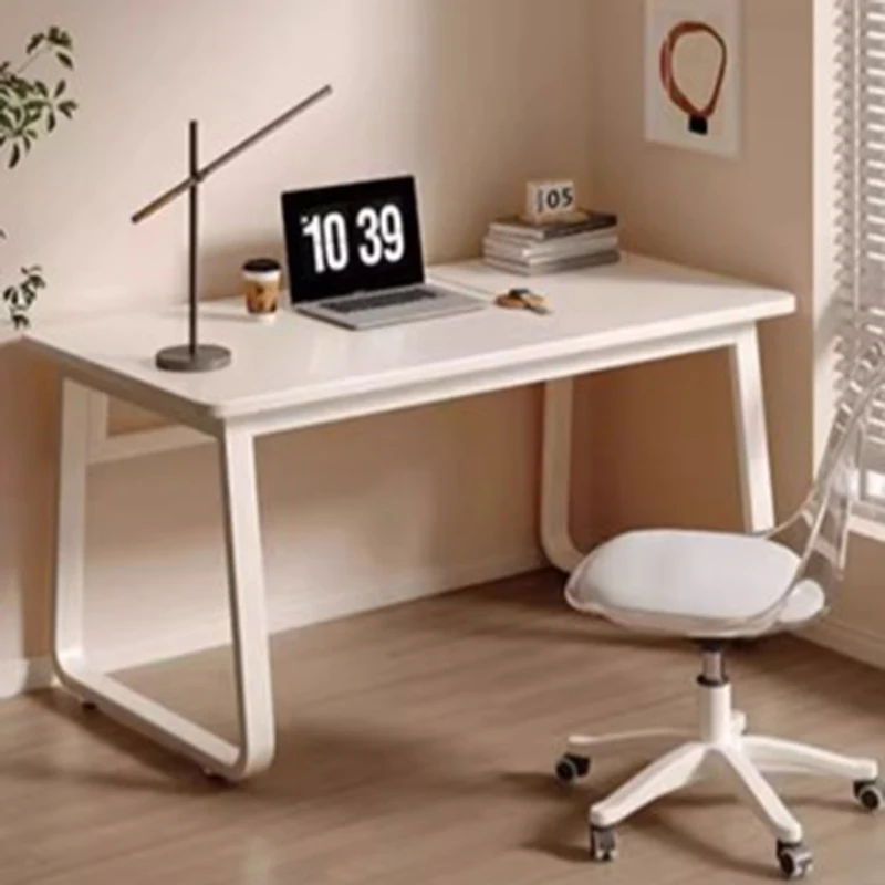 Cute White Office Table Work Kawaii Mobile Computer Office Table Gaming Standing Escritorios De Ordenador Home Furniture