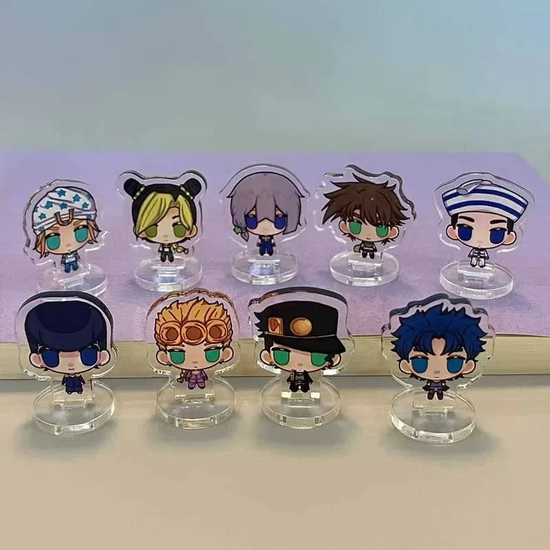 جوجو مغامرة غريبة تأثيري المحيط Q نسخة الوقوف قلادة جوناثان جوزيف جورونو كونججو تشنغتارو عالية الجمال