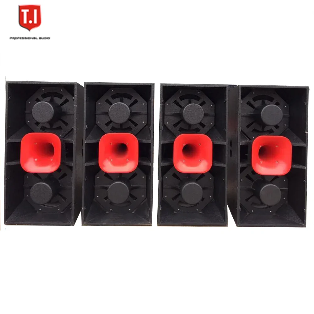 T.I Pro Audio Professional Sound System Dual 15 Inch Two Way Long Distance Full Range Speakers Multi Use System Speaker