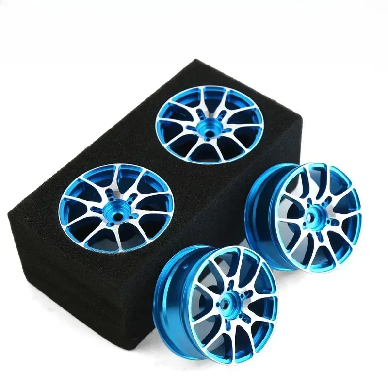 

4Pcs 1/10 RC On-Road Drift Racing Car Metal Wheel Rim Hub R105 for TT01 XV02 HSP94122 FW06