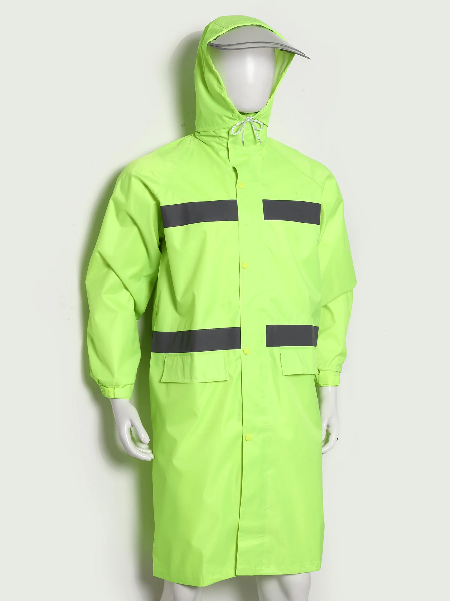 impermeable-a-capuche-avec-bandes-reflechissantes-pour-hommes-et-femmes-resistant-a-l'eau-a-manches-longues-doublure-en-maille-vetements-de-travail-pour-la-construction-l'usine-l'entrepot