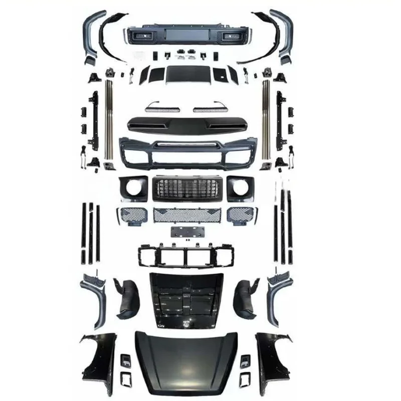 High Quality Offroad Full Facelift Body Kit Fit BAIC BJ80 Upgrade To G63 Style Polished Plastic Exterior Mod Parts