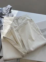 Elegant High Waist A-Line Midi Denim Skirt Women's Versatile Slimming Half-length Skirts Korean Style Commute Pocket Design - Image 5