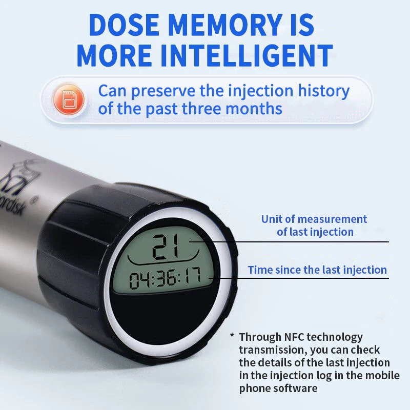 Pena Novo Nordisk Pena Insulin Pena Novo 4th & 5th & 6th Nordisk Injektor Insulin Rumah Tangga Novopen 3Ml Injeksi Memori Gula Darah