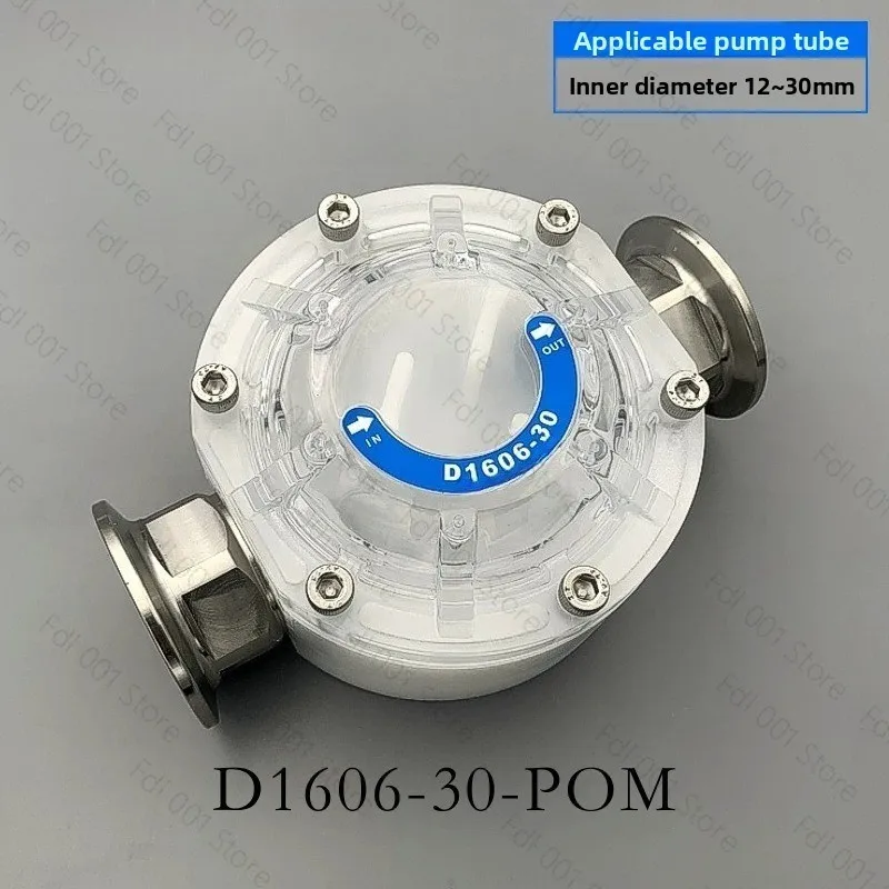 Stainless Steel Pulse Damper D1606 for Diaphragm Pump, Corrosion-Resistant Small Buffer Tank for Peristaltic Pump