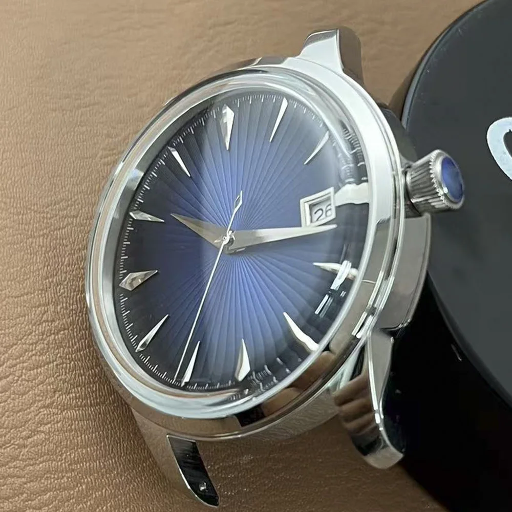 40MM Silver Stainless Steel Case Mechanical Automatic Watch, Chinese NH35 Movement, No Strap, 20MM Suitable Strap Width