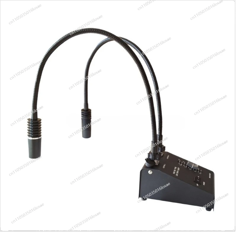 Für KT-11B LED-Beleuchtung mit doppeltem Schwanenhalsrohr und LED-Strahler