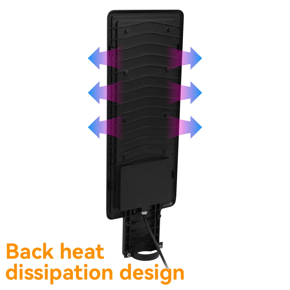 LED-Straßenlaterne mit hoher Helligkeit, AC85-AC265V, Straßenlaterne für den Außenbereich, 200 W, leistungsstarke Wandleuchte, 216 LEDs, IP66, wasserdichte Gartenleuchten – Detail 5
