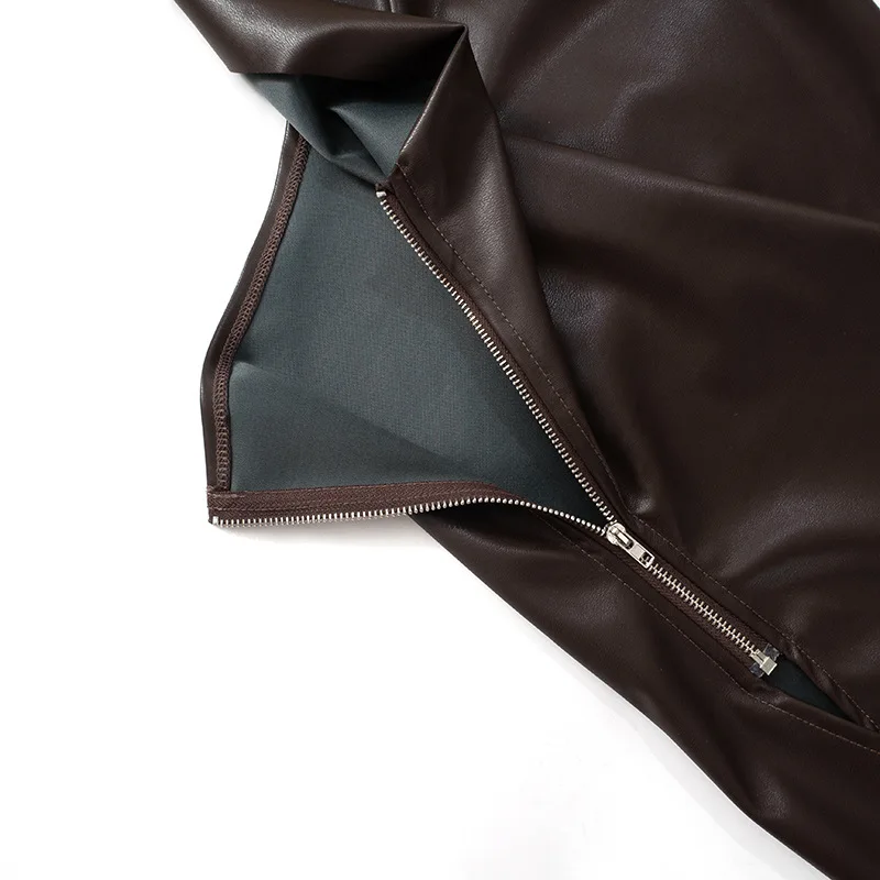 เสื้อผู้หญิงแขนกุดเปิดไหล่ข้างเดียว แฟชั่นทรงเข้ารูป คอเฉียง ซิป ดีไซน์เก๋ ทรงไม่สมมาตร เซ็กซี่ สีพื้น สำหรับฤดูร้อน