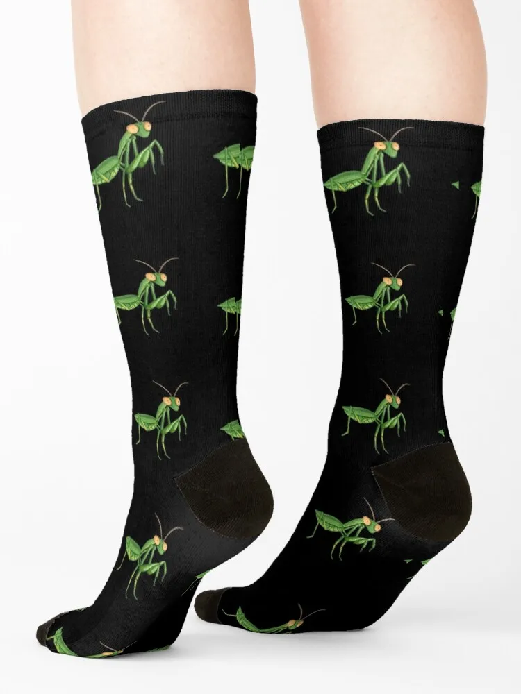 Funny Retro Vintage Praying Mantis Socks Argentina Christmas christmas gifts Run Man Socks Women\'s