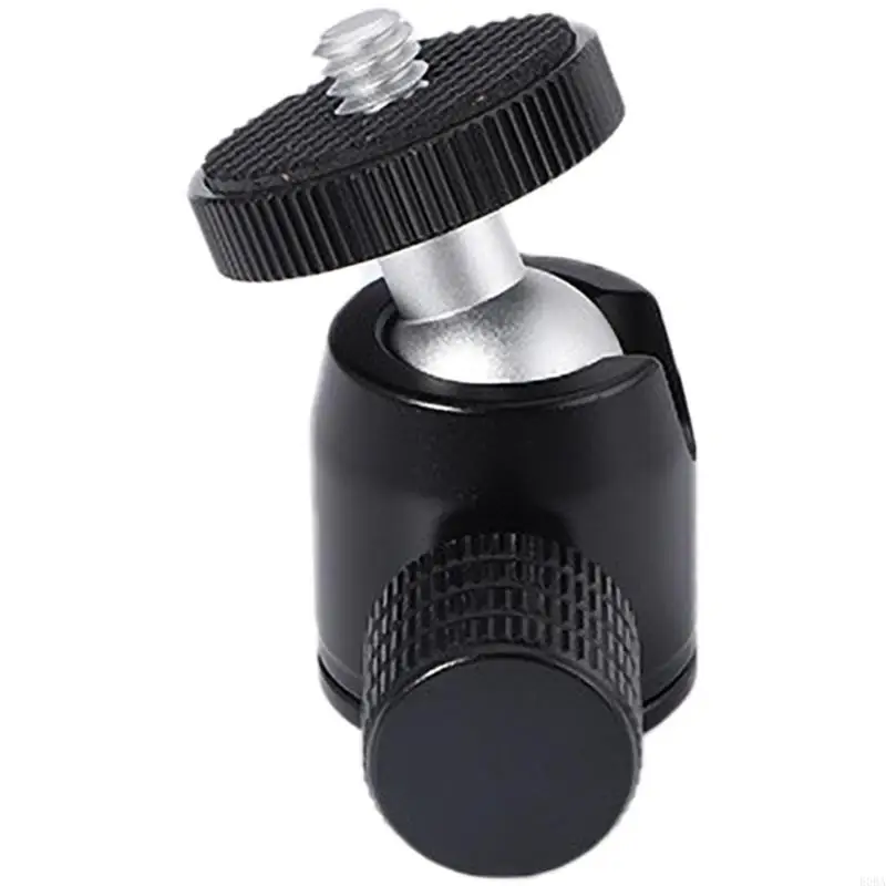Chân máy kim loại chuyên nghiệp đầu vòng tròn 360 độ có thể xoay vòng với 1/4 inch
