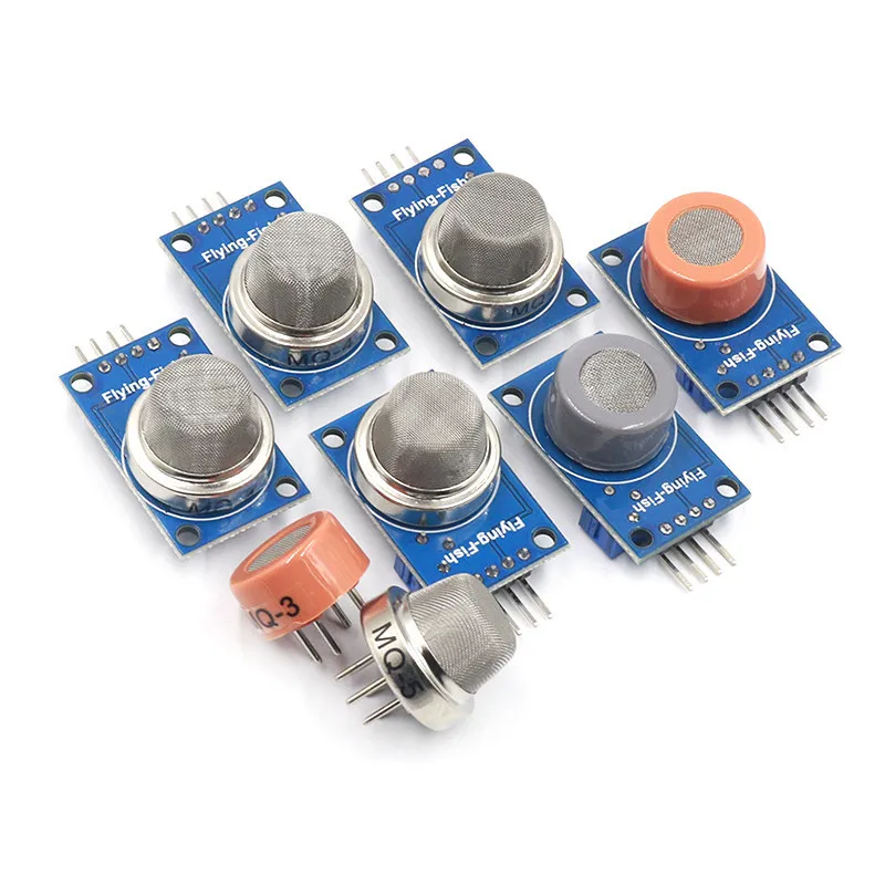 MQ2 MQ3 MQ4 MQ5 MQ-6 MQ-7 MQ-8 MQ-9 MQ-135 Detection Smoke Methane Iiquefied Gas Sensor Module for Arduino Starter DIY Kit