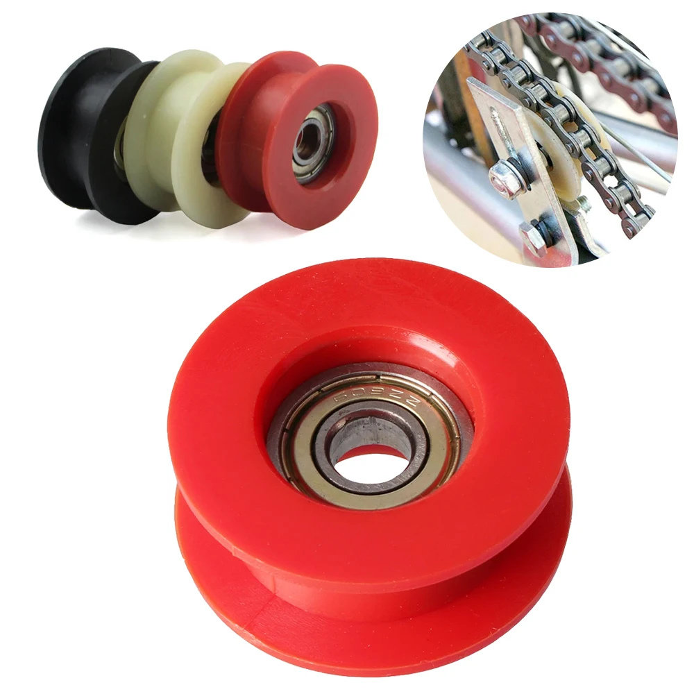 9mm Chain Tensioner Roller Pulley 2 Stroke Engine Fit 49cc 60cc 66cc 80cc Gas Motor Bicycle Motorized Bike Replacement Parts