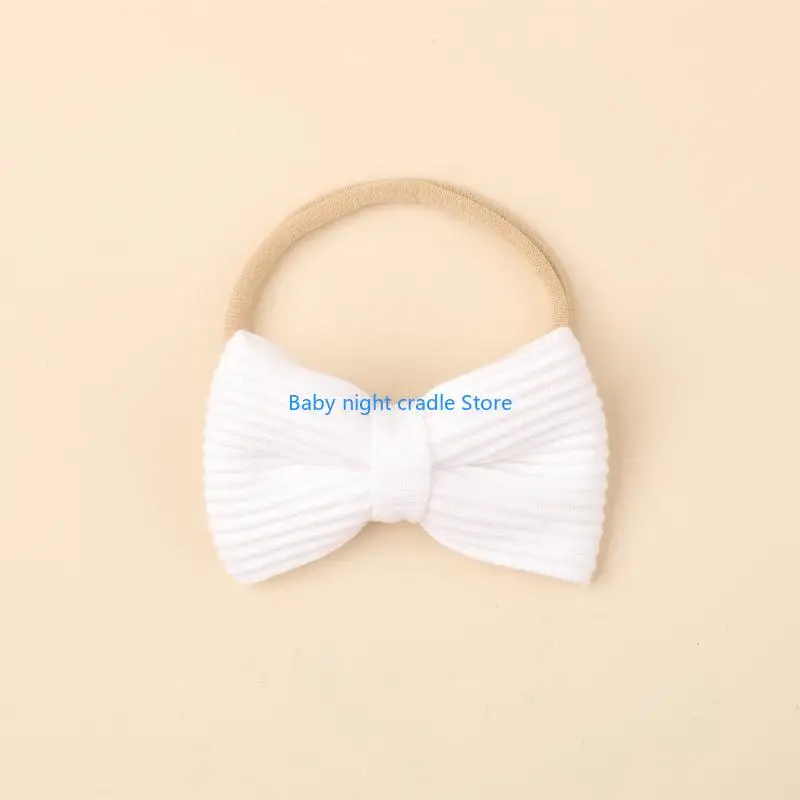 

J2FF 2Pcs Hair Bands Hair Accessories Baby Bowknot Headband Photography Props Baby Girl Bowknot Headband Infant Headwear