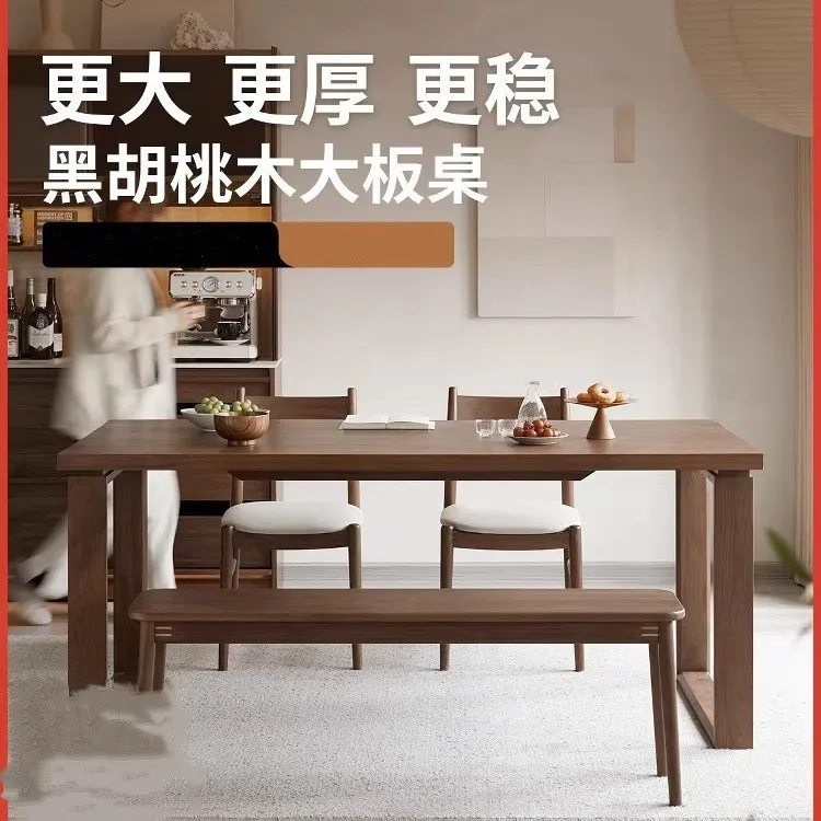 

Customizable furniture solid wood Nordic small apartment workbench rectangular large board table