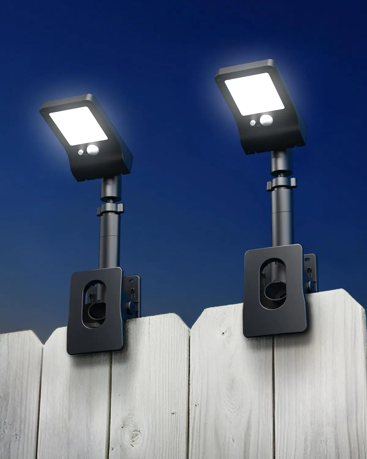 

Solar Motion Sensor Lights 60LED 350LM, 3 Modes, 360° Adjustable, Waterproof for Outdoor Use