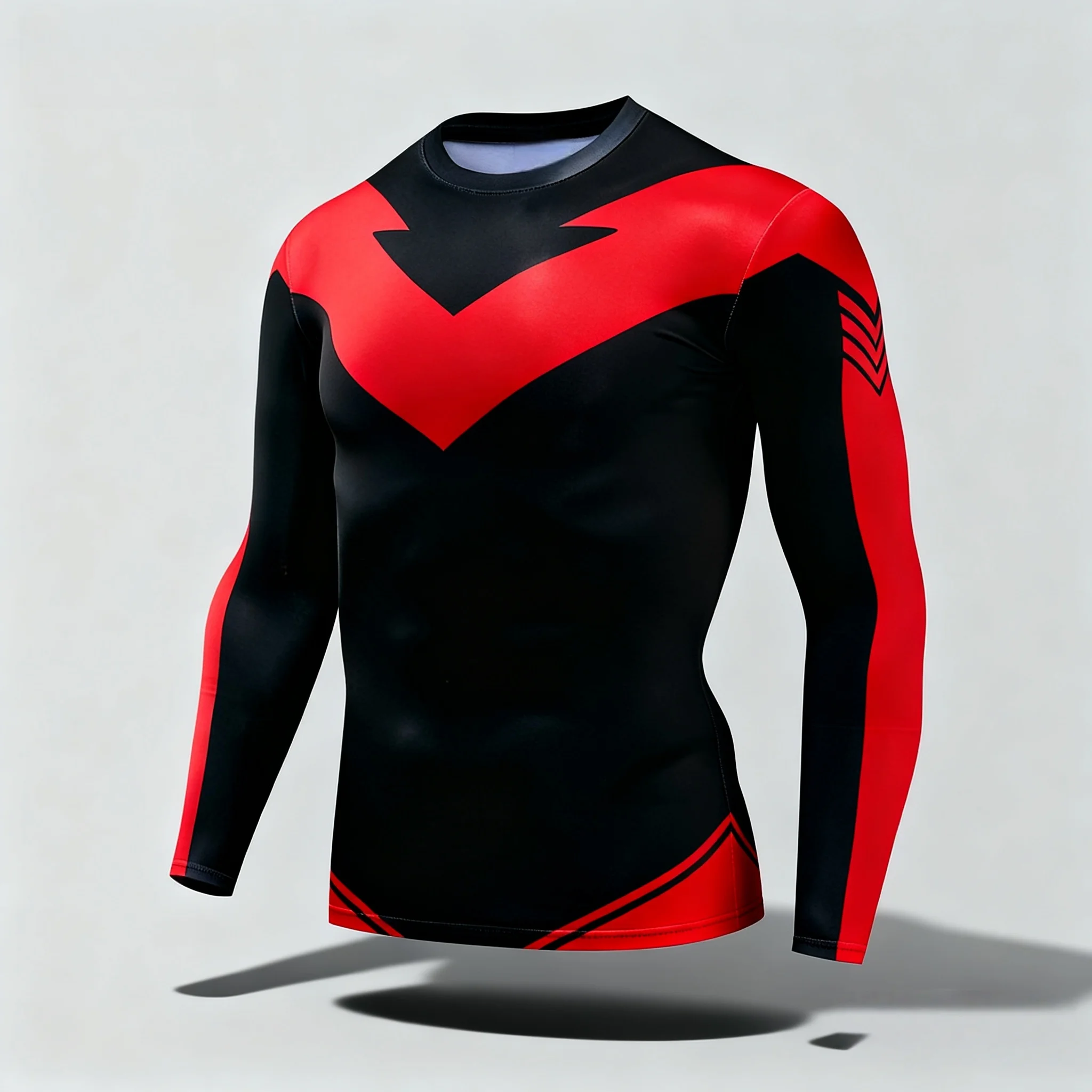 

Spring and Autumn Long Sleeve T-shirt Nightwing Leisure Simple Sports Fitness T-shirt Adult Oversized Women Adult Children's Top