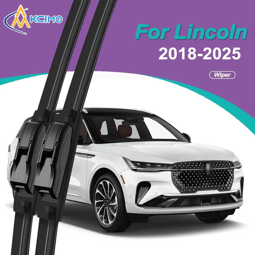 

Car Windshield Wipers For Lincoln Nautilus U540/CDX707 2018-2025- SilentGlide™ Tech, Extreme-Temp Resistant, Streak-Free