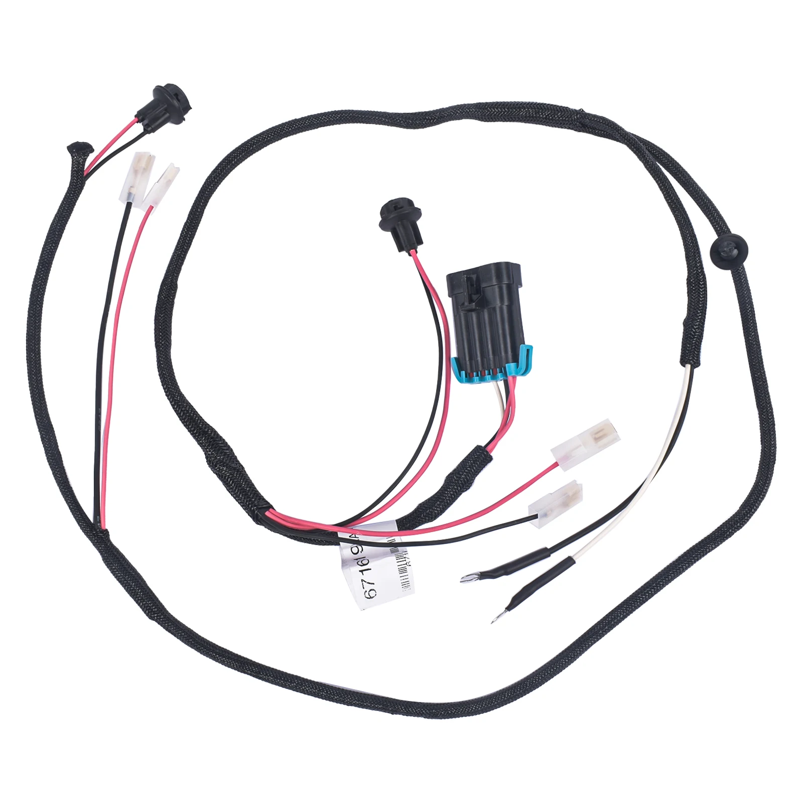 AP01 Koomaha Rear Door Wiring Harness Replacement For Bobcat Skid Steer Loader 751 753 763 A300 S130 T140 6716419