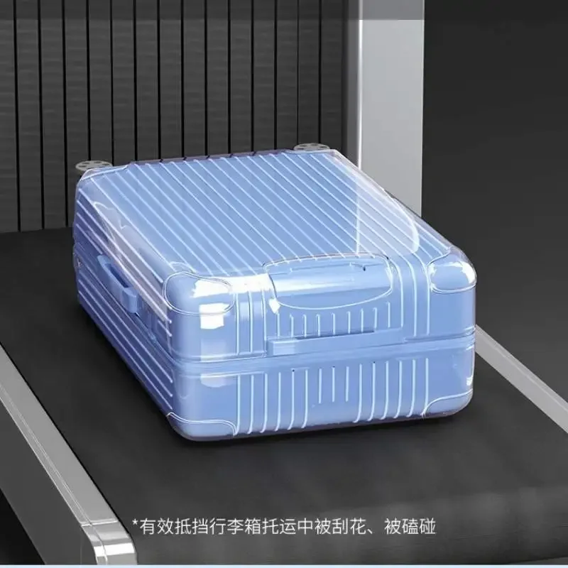 Funda transparente para maletas Rimowa Salsa con cremallera protector de equipaje funda transparente de PVC sin desmoldar serie 810