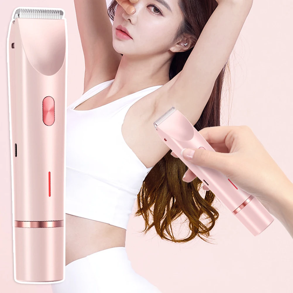 Women Hair Trimmer Electric Epilator Hair Removal Painless Facial Shaver Hair Remover Bikini Leg Hair Depilator Shaving Machine