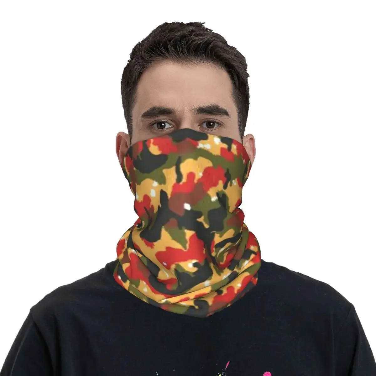 Alpenflage TAZ 83 Bandana Neck Cover Printed Mask Scarf Warm Cycling Scarf Cycling For Men Women Adult Breathable