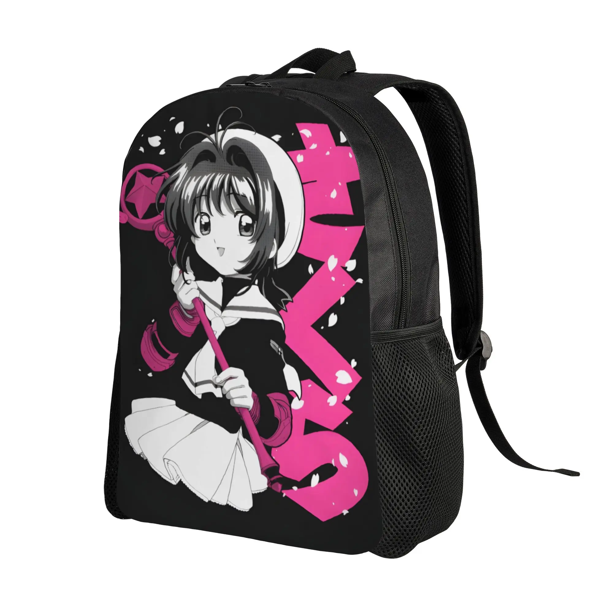 1Piece Backpack Sakura Kinomoto Art New School Year Schoolbag Travel  Cardcaptor Sakura Back To School Gift New Term Starts