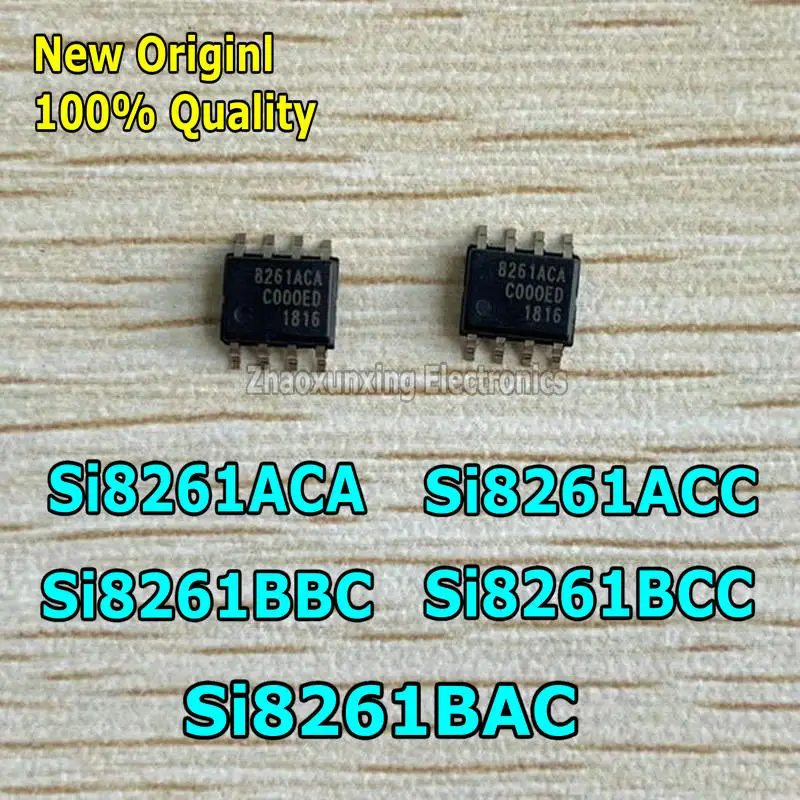 5~10PCS   New   Si8261ACA -C-ISR   Si8261ACC   Si8261BBC   Si8261BCC   Si8261BAC -C-IS   SOP-8    Chipset