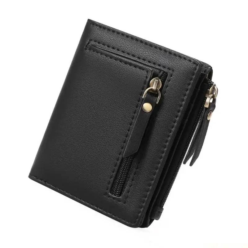 

X90D New Design Women's Compact Wallet RFIDs Shielding Multi Functional Card