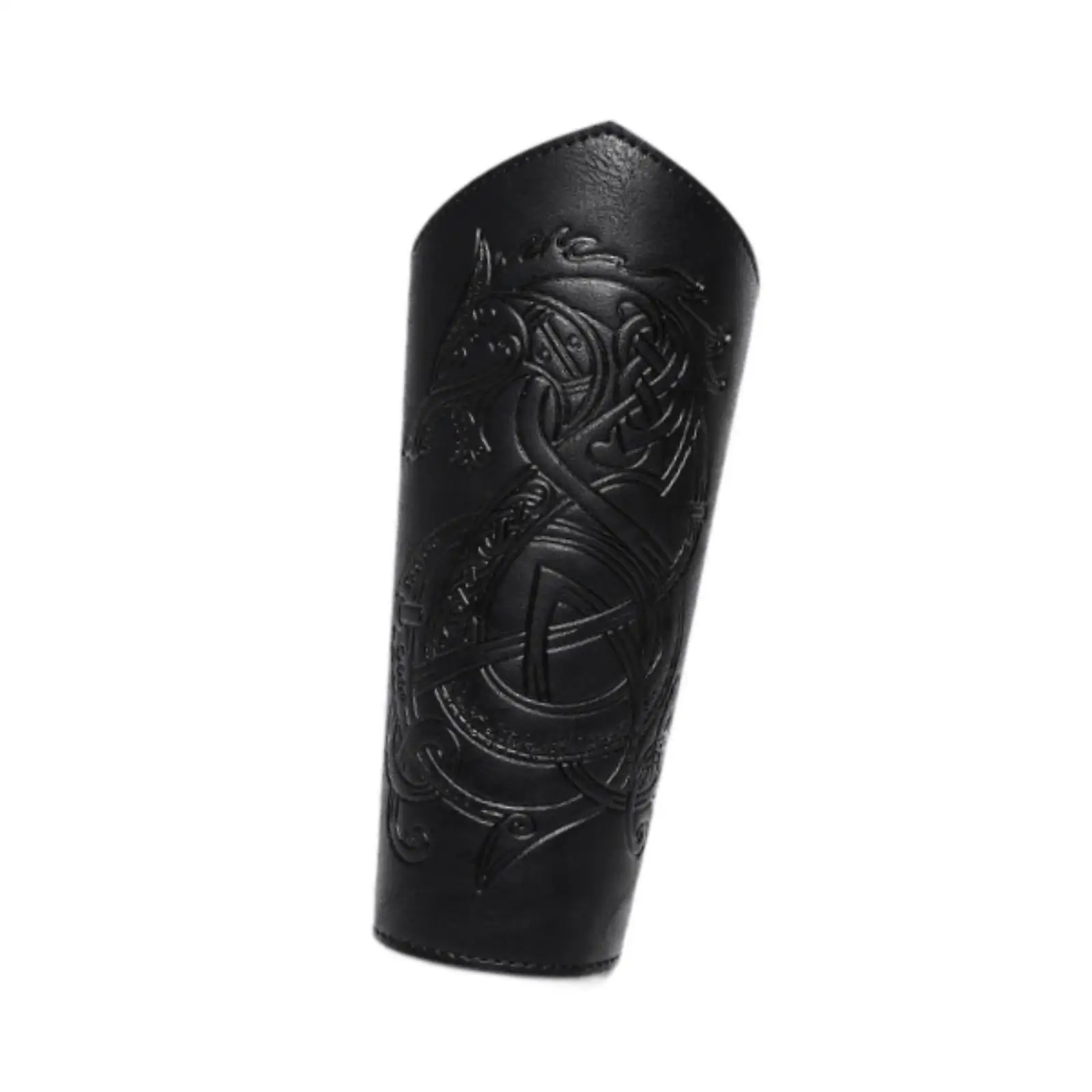 Retro steampunk braço guarda couro do plutônio medieval bracer traje prop para halloween cosplay masquerade