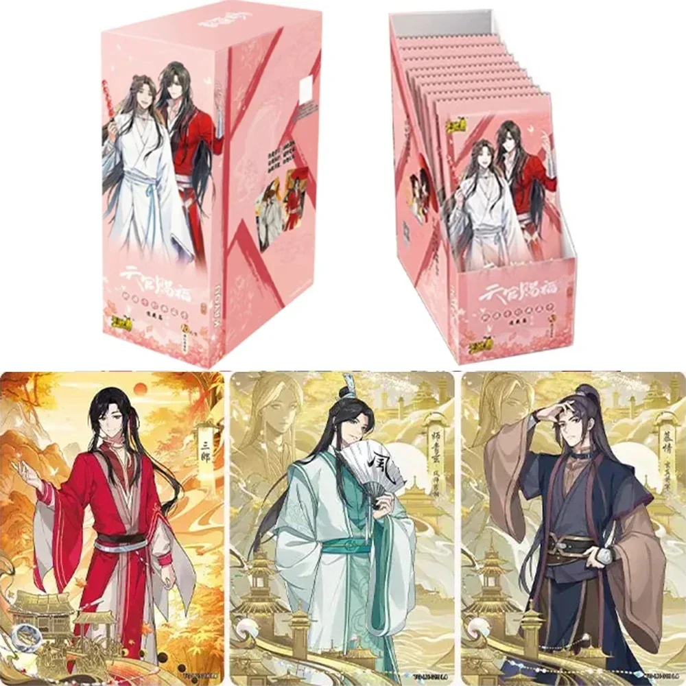 KAYOU Genuine Heavenly Officials Blessing Card Flower Chapter Taoyuan Qiandeng Animation Collector's Card Mo Dao Zu Shi Card