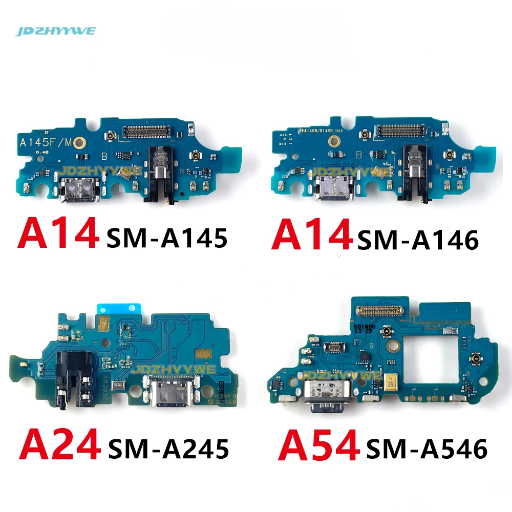 Charging Board For Samsung Galaxy A14 4G 5G A24 A54 A546 USB Charging Port Mic Microphone Dock Connector Board Flex Cable Repair