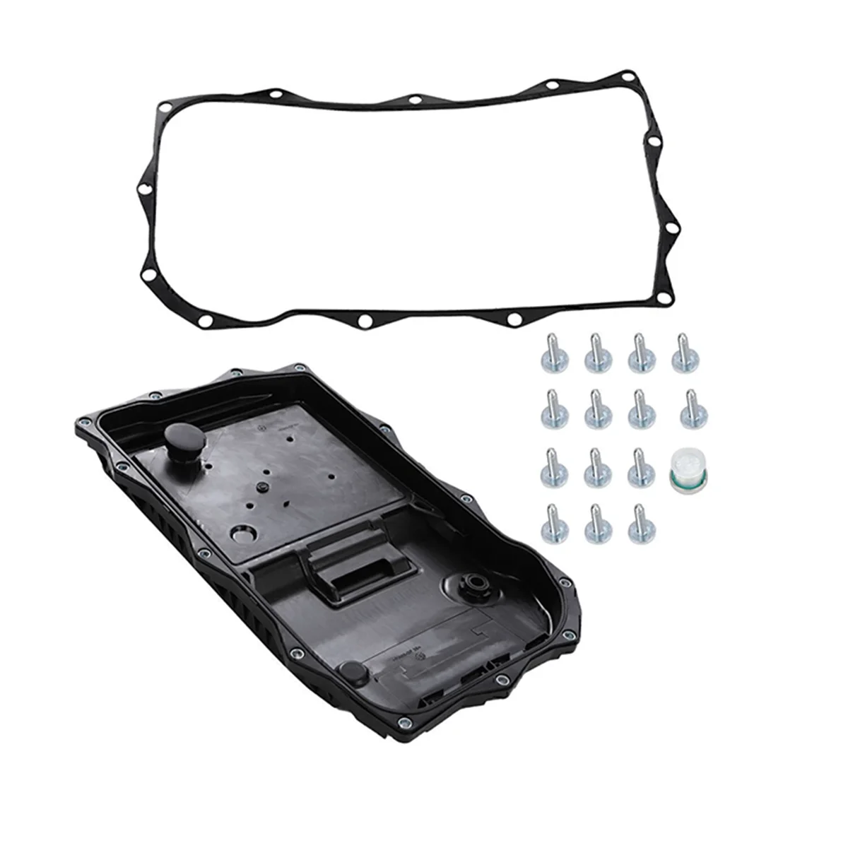 68233701AA Automatic Transmission Oil Pan, Gasket and Bolts for 2013-2019 Cheysley Dodge Jeep Ram 3.6L V6 Engine