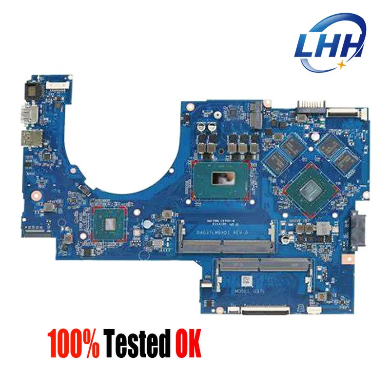 

DAG37LMBAD1 Motherboard for HP OMEN 17-AB Laptop Motherboard with CPU I5-8300H I7-8750H GPU GTX1050 2G DDR4