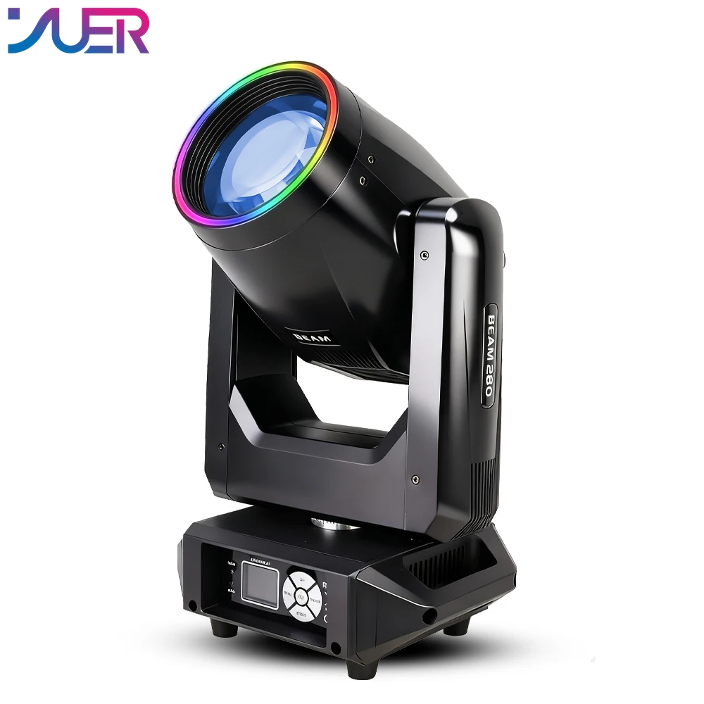 

Beam 295w Led Gobo Moving Head Light Adjustable DMX512 Control DJ Disco Party Moving Lights Stage Double Prism Effect Equipment