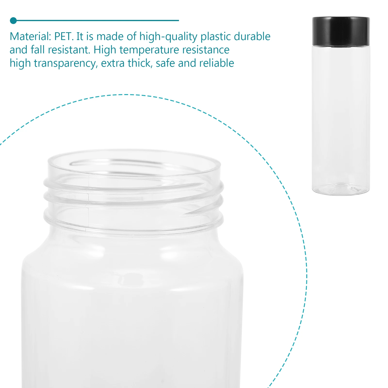 

6 Cs Milk Tea Mini Juice for Juicing with Lids Reusable Water Juicer