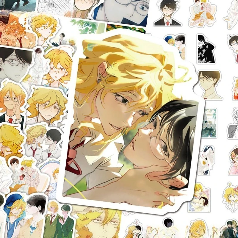 Doukyuusei Kusakabe Hikaru Sajō Rito Sticker High Color Value Animation Cartoon Printing Student Hand Book Waterproof Sticker view 3