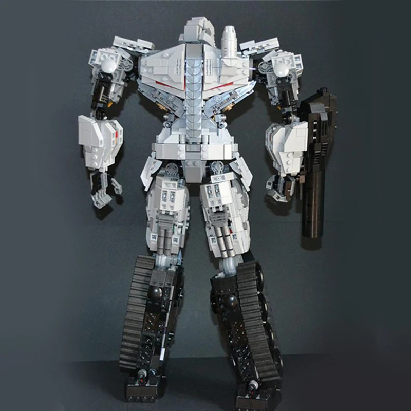 2036-częściowy robot transformujący samochód Megatron Model klocki, wysokość 42,6 cm, idealny do kolekcji wystawowej