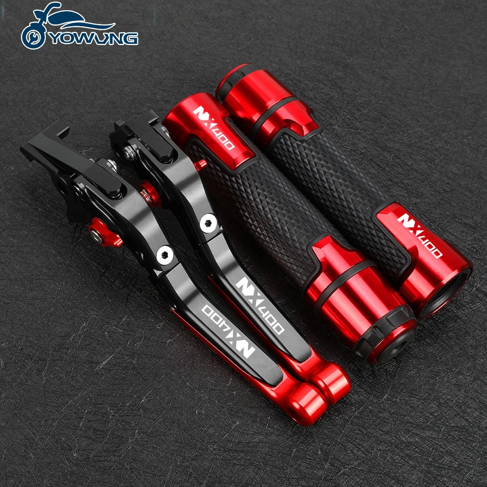 For Honda NX400 NX 400 NX-400 2023 2024 2025 Motorcycle Brake Clutch Levers Handlebar Hand Grips End Folding Accessories Parts 
