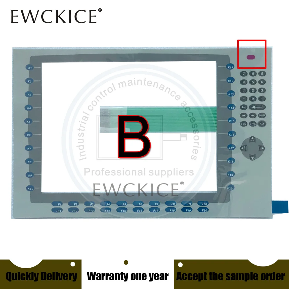 新しい 2711P-K15C15A1 HMI 2711P-K15C15A2 PLC 2711P-B15C6D2 PanelView Plus 1500 タッチ スクリーンおよびメンブレン キーパッド タッチスクリーン パネル