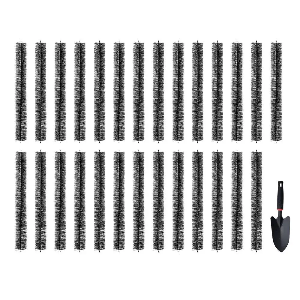

Sturdy Gutter Brush 80ft 4.33in Diameter Gutter Cleaning Tool for 5in Gutters Ground-Level Durable 27-Pack
