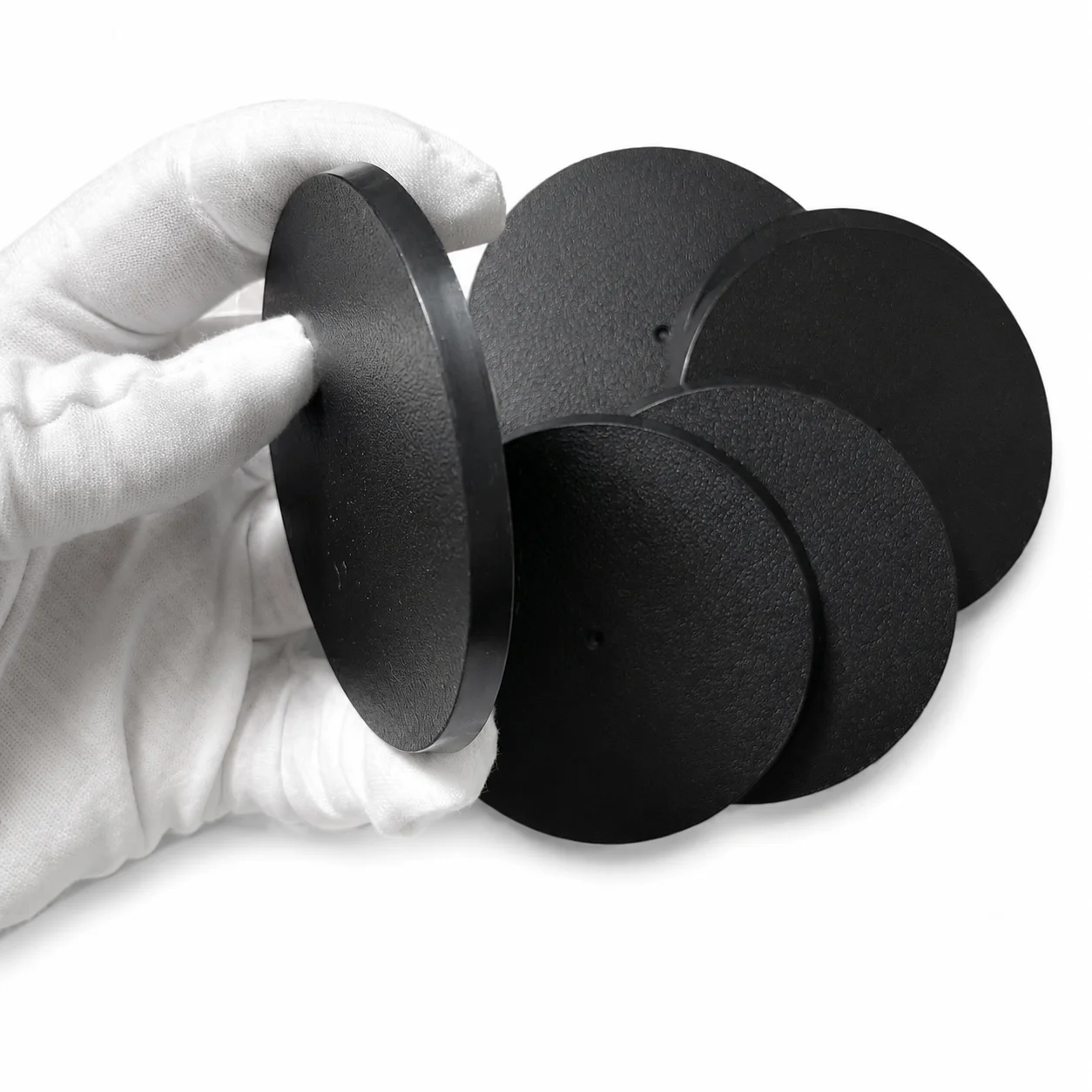 Table Games Bases -Pack of 10 ,70mm Round Bases