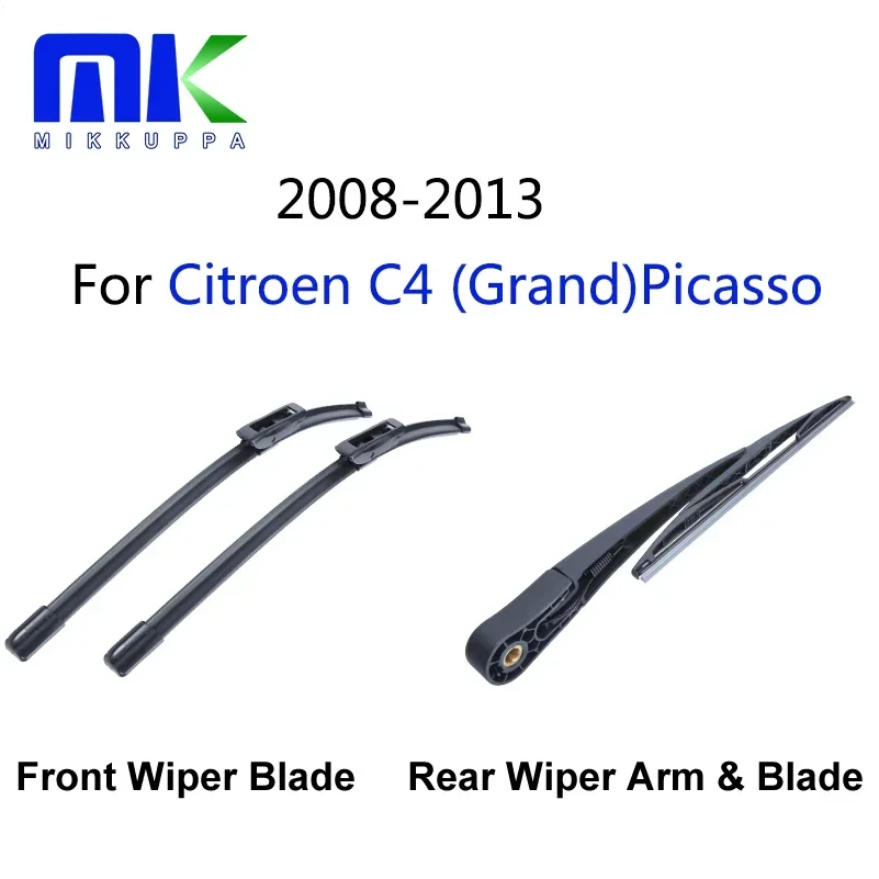 

Windscreen Front And Rear Wiper Arm And Blade For Citroen C4 (Grand)Picasso 2008-2013 Windshield Brush Auto Car Accessories