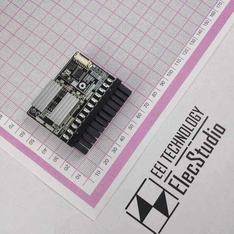 High efficiency and low ripple DC-ATX silent direct insertion power module adapter board server supply modification ITX