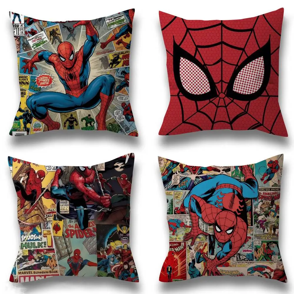 Capa de almofada com design de filme S-Spider COOL Man CLASSIC, decoração de feriados