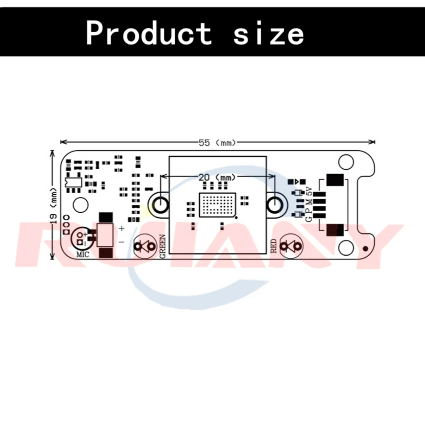 USB Computer Camera Module, Iluminação Starlight, Adequado para uma Variedade de Transmissão Ao Vivo, Free Drive, 4 Million HD