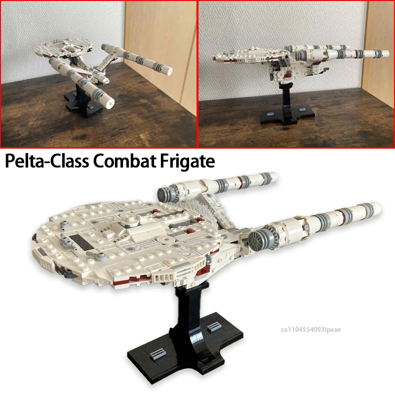 

MEW USS Enterprise NCC-1701 SpaceShip Строительные блоки DIY Космическая война Военная боевая модель Пользовательские головоломки Образовательная игрушка Детский подарок