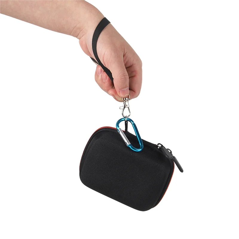 

ELECT-For GO 4 Portable Speaker Case Anti-Scratch Storage Bag Shockproof Case With Carabiner Protective Accessories